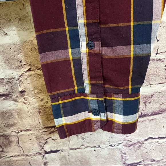 Levi Strauss Red Check Button Long Sleeve Shirt - Picture 7 of 12